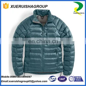 Luxury Windproof American Windproof Leather Goose Down Jacket thumbnail-1