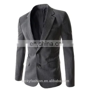 China Jacket Manufacturer Slim Fit Mens Blazer thumbnail-4