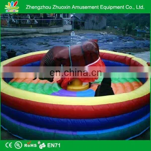 Manufacturer Factory Direct Sale Inflatable Rodeo Bull / Inflatable Bull Ride Game thumbnail-1