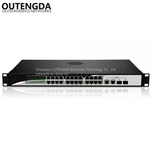 24 10/100Mbps POE Switch Standard 802.3af/at 48V Switch With 2 1000Mbps UPlink and 2 Gigabit SFP for IP Camera, Wireless thumbnail-4