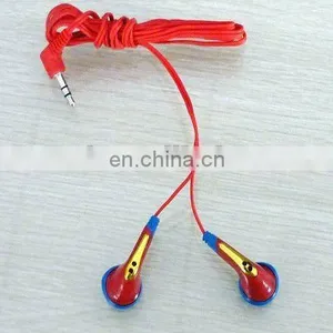 2012 Cheap Earphone and Sterel Headphone Red Packing 3.5mm Plug Stock Sales Promtiona thumbnail-1
