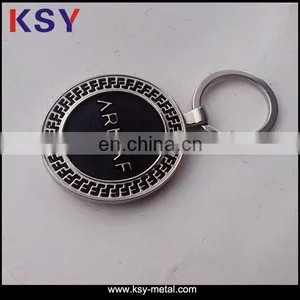 2014 New Arrival Leather Metal Keychain thumbnail-3