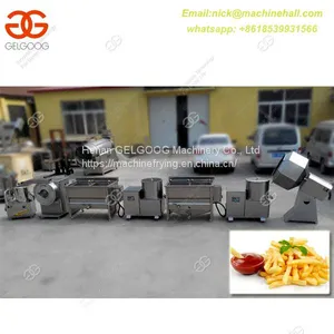 Small Scale Potato Chips Making Machine|Automatic Potato Chips Production Line|Easy Operate French Fries Making Machine thumbnail-3