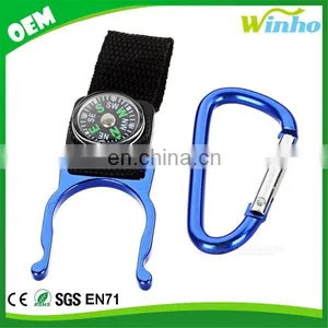Winho Carabiner Water Bottle Clip With Compass thumbnail-3