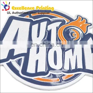 Custom Cheap Aluminum Embroidery Printed Badge thumbnail-1