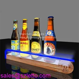 Hot Sell Bottle Holder Bar Acrylic Shelf For Wine thumbnail-1
