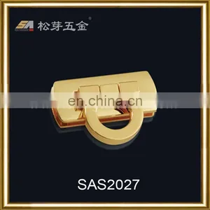 Luxury Twist Lock Customized Metal Handbag Locks thumbnail-1
