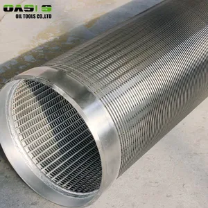 Stainless Steel V Wire Rolled Strainer for Deep Well Drilling thumbnail-1