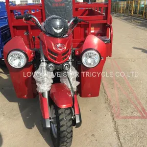 Gasoline Tricycle Double Shock Absorber Trike Three Wheeler Cargo Loader thumbnail-5