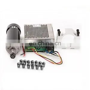 HONGJUN 500W Air Cooled Spindle Motor and Spindle Speed Power Converter thumbnail-1