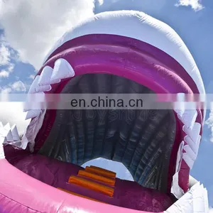Event Interactive Sports Games Fun Inflatable Snappy Shark For Sale thumbnail-5