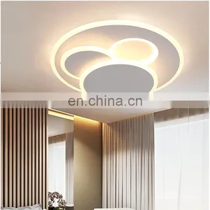Simple Round Ultra Thin Acrylic Indoor Led Ceiling Light thumbnail-1