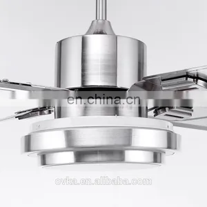 Factory Direct LED Lamp Living Room Bedroom Den Ceiling Fan Lights Restaurant Brand Wholesale thumbnail-4