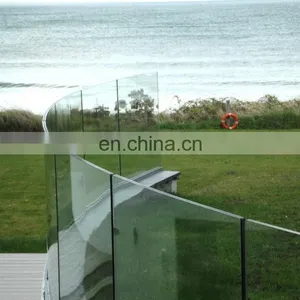 Outdoor Swimming Pool With Toughened Glass Wall Panelsl thumbnail-1