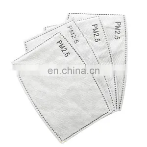 Anti Virus and Bacteria Adult Filter Pm2.5 Filters Activated Carbon Anti Dust Cotton High Quality Replaceable 5 Layer NO Service thumbnail-1