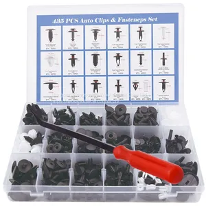 435Pcs Auto Parts Fixed Plastic( Nylon) Screw Set Includes Removal Tool thumbnail-2