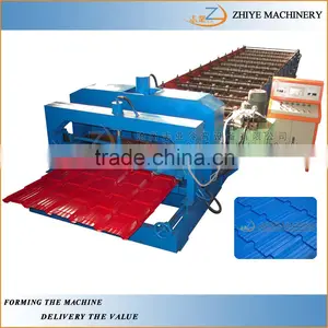 Roofing Shingles Manufacturers Corrugated Metal Tiles Making Machine thumbnail-1