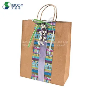China Recycle Kraft Paper Shopping Bags for Clothes Packaging thumbnail-5