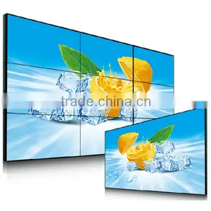 Super Narrow Bezel 3.5mm 46 Inch 3x3 LCD Video Wall Display With Brightness 500nits thumbnail-1