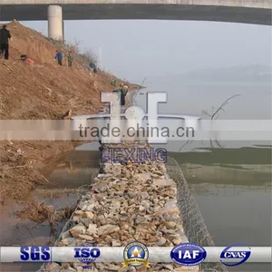 2.7mm Wire Diameter Galvanized River Bank Wire Mesh Gabions thumbnail-1