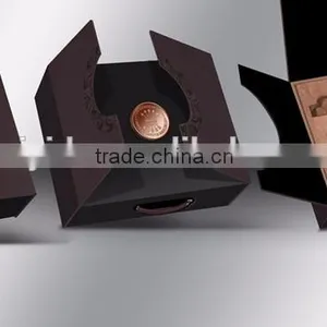 Wholesale Luxury Paper Packaging Wine Gift Box thumbnail-5