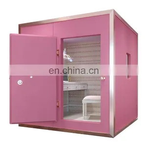 Soundproof Steam Sauna Room Large Acoustic Modular Room Prefabricated Soundproof Booths or Room thumbnail-1