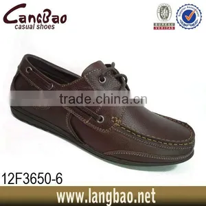 Men Cheap Lace up Leather Casual Shoes thumbnail-1