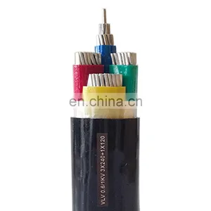 Factory Copper Electric Cable 35mm 300 sq mm 4core Electric Power Cable Armored thumbnail-1
