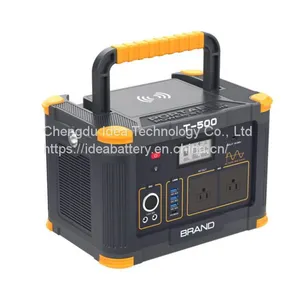 COOLADEA Waterproof Camping Solar Portable Power Station Generator 1000W thumbnail-2
