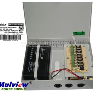 Multiple Output 8CH 13.8V120W CCTV Camera UPS Uninterruptible Power Supply With Battery Charge Function Ce FCC thumbnail-1