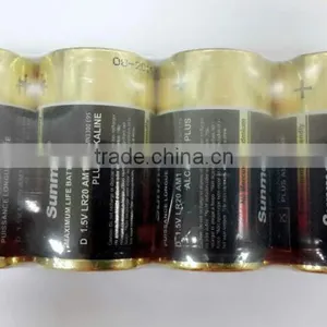 4pcs-blister Pack Alkaline 1.5v Battery Lr20 Dry Battery thumbnail-1