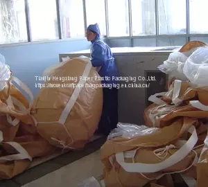 50kg Empty Plastic Packaging Virgin PP Laminated Polypropylene Woven Sacks for Rice Packing Bags thumbnail-5