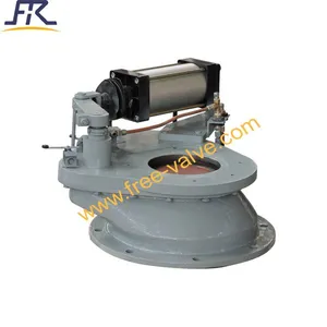 Pneumatic Hard Alloy Seated Swing Arc Valve thumbnail-3