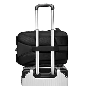 Shanghai Waterproof Business Travel Notebook Backpack Anti Theft Computer Backpack Black thumbnail-4