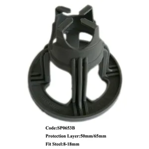 PP 50/65mm Platform Plastic Spacer Protective Layer of Reinforcing Steel Bar Applied in the Civil thumbnail-2