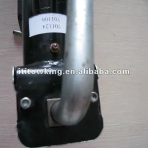 Round Pipe-Mount Swivel Jack Footplate Side Wind 10