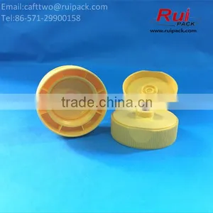 38/400 Food Grade Flip Top Cap With Silicone Valve, 38mm Plastic Flip Top Cap for Good Closures With Liner thumbnail-2