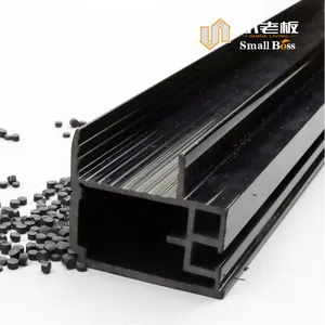 Factory High Quality Customized Curved PVC Trunk Cable Plastic Trunking PVC Compound Granules thumbnail-1