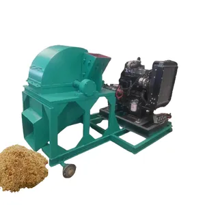 Wood Sawring Machine Coconut Husks Shredder Manufacturing Plant Small Machine for Making Wood Dust thumbnail-1