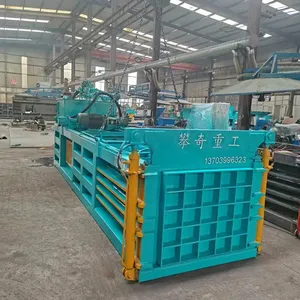 Source Factory Direct Sell Waste Paper Baler Used Clothes Baler Machine thumbnail-2