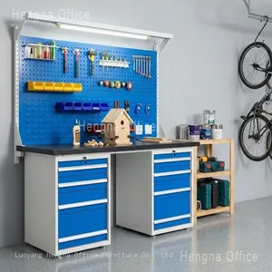 Heavy Duty Steel Workbench – 2mm to 10mm Steel Plate, Built for Workshops and Machine Shops thumbnail-1