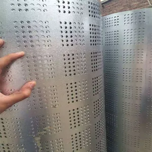 0.2-25mm Thickness Round Hole Perforated Metal Sheets for Radiator Cover Solutions thumbnail-2