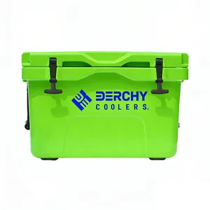 35L Hard Cooler Insulated Ice Chest Box Holds Ice for More Days Portable Cooler With Handle thumbnail-3