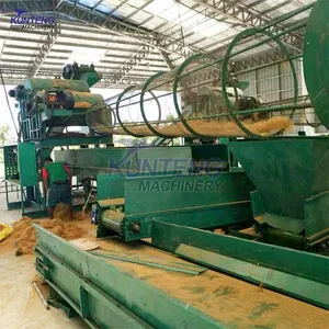 Coconut Fiber Separation Machine Cocopeat Screen Equipment Rotary Coconut Coir Fiber Screen Machine EPC thumbnail-3