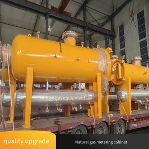 Cng Pressure Reduction and Metering Skid, Natural Gas Pressure Reduction and Metering Equipment, Pressure Regulating Cabinet, Skid-mounted Vehicle Gas Supply Equipment, Hongyi thumbnail-1