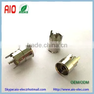 86mm 1 Way 9.5mm Female Socket Coaxial TV Type Connector Solderless Wall Plate thumbnail-3