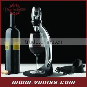 Magic Decanter Deluxe Aerator Set, Wine Aerator With Tower Stand,Utility Model, Decanter Tower thumbnail-2