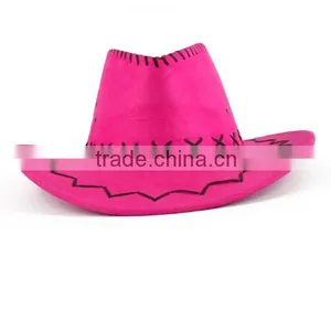 Factory Wholesales Price Western Cowboy Hat for Unisex for Summer thumbnail-3