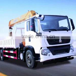 2015 Hot Sale Low Price Howo 8*4 30Ton Truck Mounted Crane for Sale Made in China thumbnail-3