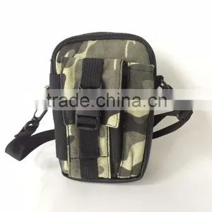 2016 Mini Messenger Bag Camouflage Canvas Phone Storage Bag thumbnail-2